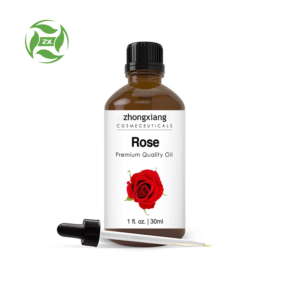 100% de aceite puro de rosa esencial para aromaterapia de masaje