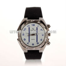 2013 Dropship Hot Fashion Silicone Watches Two Line New Brands Bracelet Chain Round Watch Numbers Sport