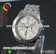 Japan Movt Quartz Branded Watch Stainless Steel Back,Custom Automatic Man Watch