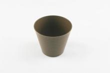 Small bamboo fiber outside thread flower pot