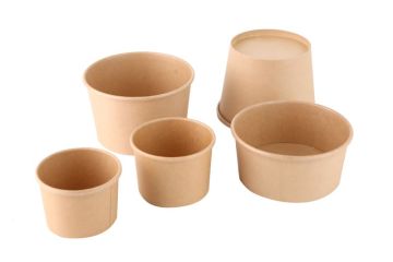 High Quality Plain Hot Paper Cup with Lid