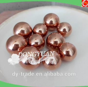 Copper Color Ball, Stainless Steel Colored Hollow Ball