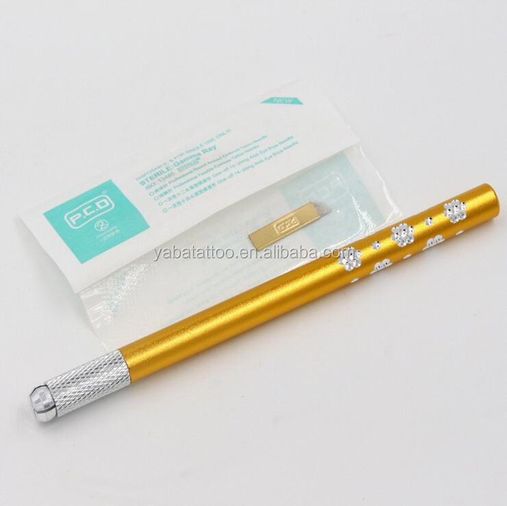 Professional Permanent Makeup Pen 3D Embroidery Makeup Manual Pen Tattoo Eyebrow Microblade Make Up Pencil