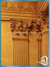 Luxury hotel decoration interior cornice