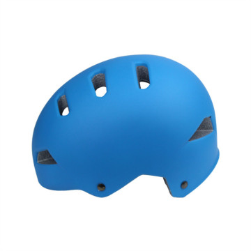 Verstellbarer blauer dünner Skateboard-Helm für Womens