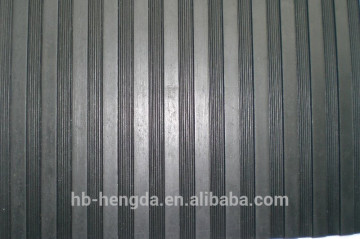 thin strip rubber mat manufacture