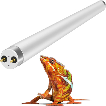 UVB Linear Bulbs for Reptiles: 15W to 36W T8 Bulbs with UVB and Heat Lamp Options