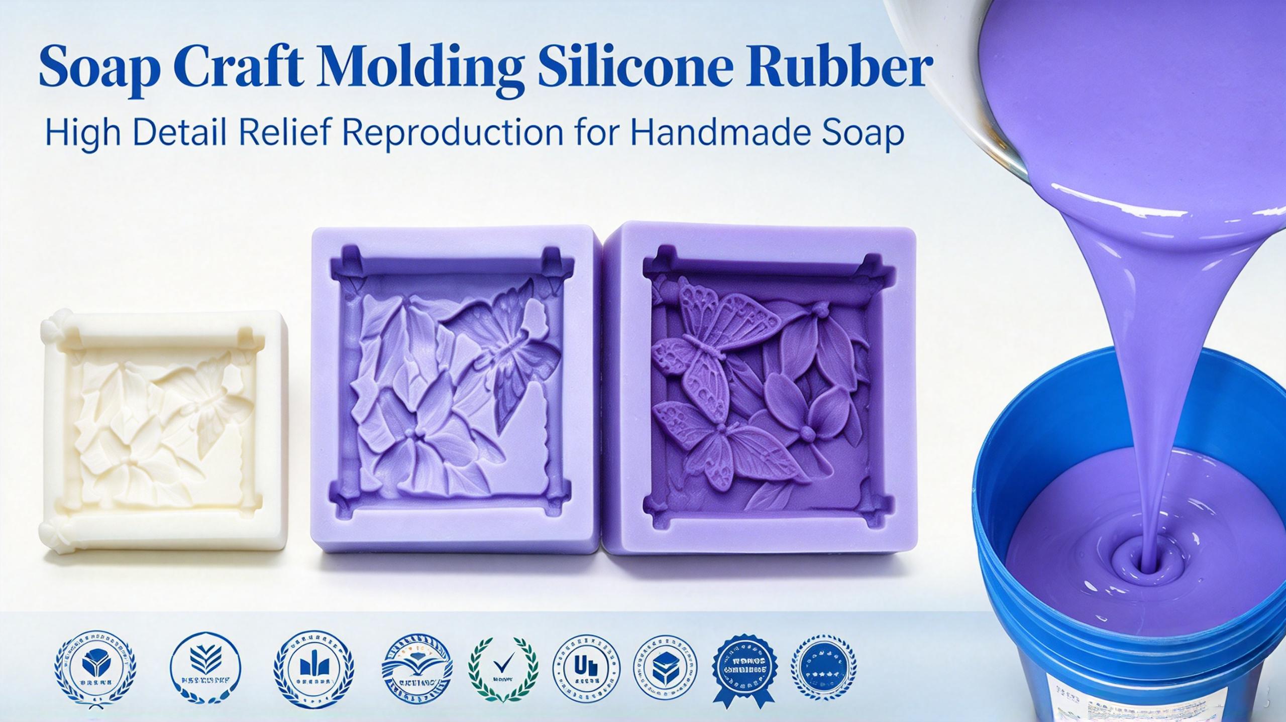 สบู่หัตถกรรมปั้นยางซิลิโคน 3 Soap Craft Molding Silicone Rubber 3