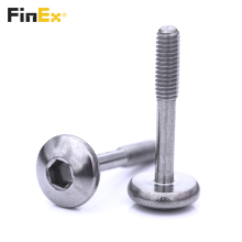 M4 Stainless Button Head Hexagon Socket Captive Screw