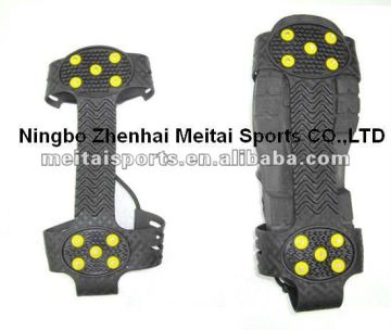 Shoe treads ice grippers