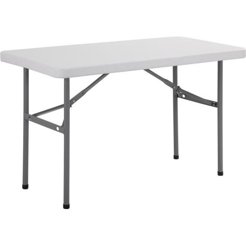 Table pliante en plastique de 4 pieds Table pliante en plastique HDPE