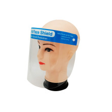 Visera de protección facial de plástico transparente para niños completa personalizada