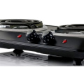 Countertop Electric Double Burner with Temperature Control