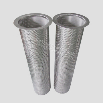 FST-SS-PM Stainless Steel Performated With Wire Mesh Filter