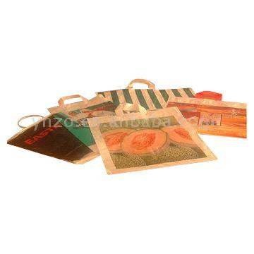 Soft Loop Handle plastic Bags