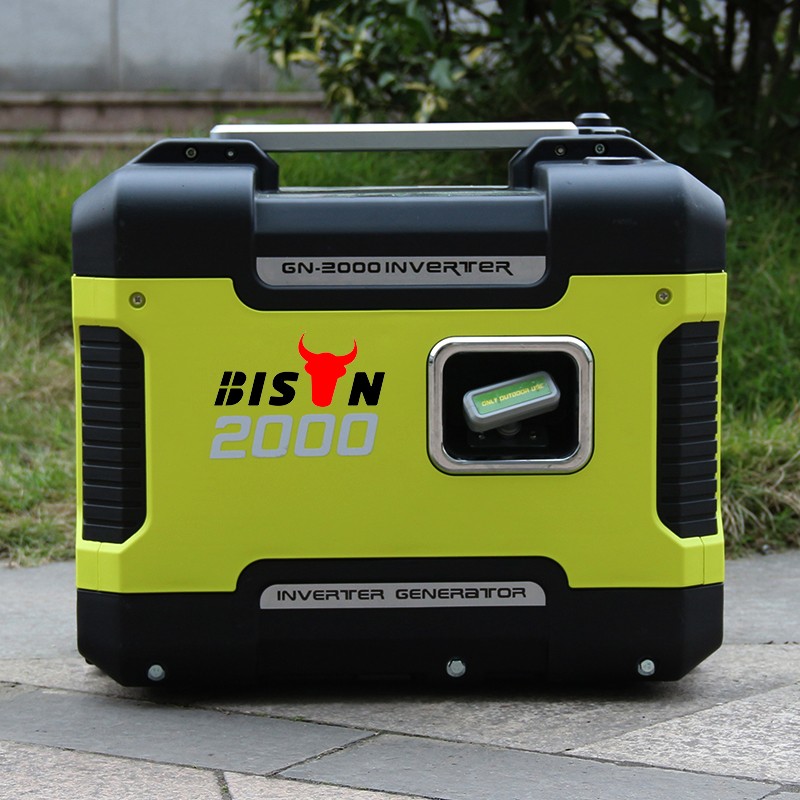 digital generator inverter, super silent 2000w Gasoline inverter generator, 220v portable pure wave inverter generator