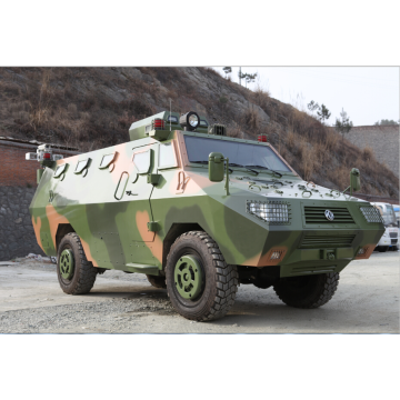 Explosion proof armored vehicle