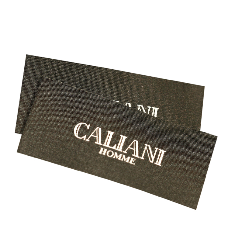 New Innovative Exquisite Organic Cotton Recycle Woven Garment Label Tag For Clothing