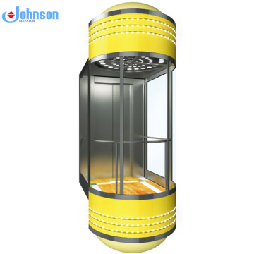 Yellow Panoramic Private Elevators at Cheap Prices