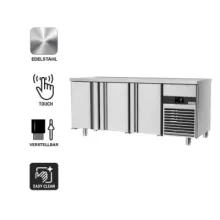 Commercial Fashionable Stainless Steel Refrigerated Bench Counter Chiller