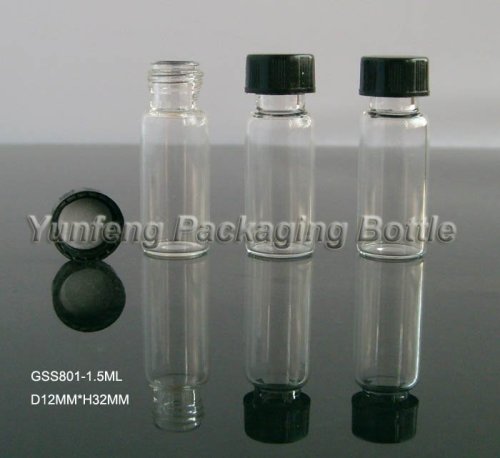 1.5ml screw cap glass vial