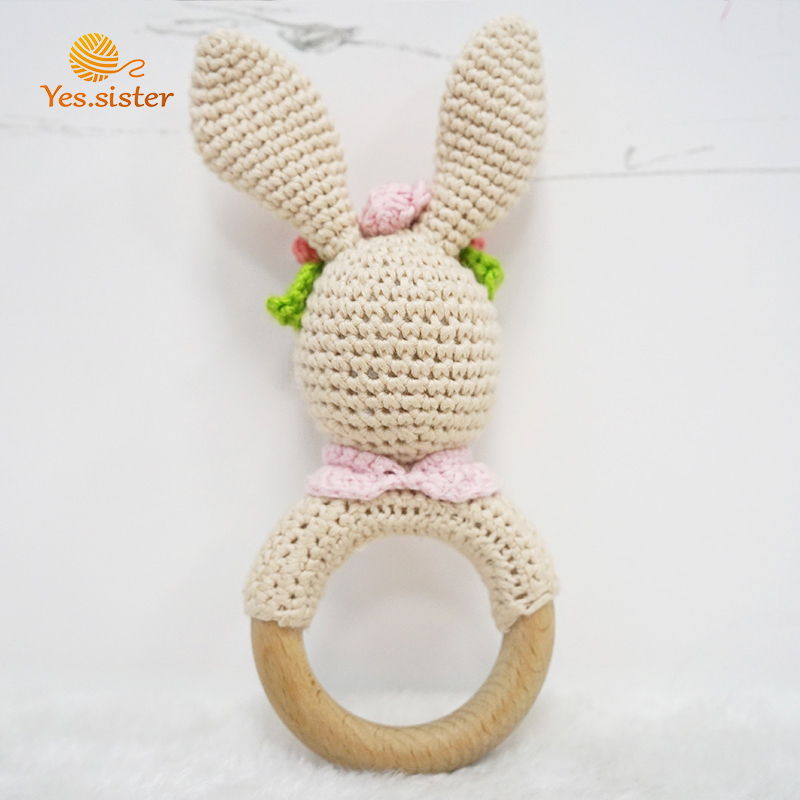 Crochet Bunny Teether