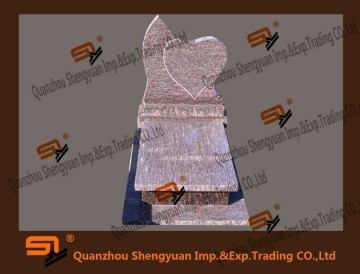 granite western style headstone polish memorial celtic cross