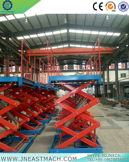 1.0t Stationary Hydraulic Cargo Lift Table