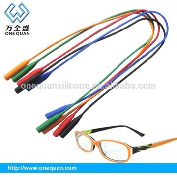 Factory wholesale silicone sports glasses strap eyewear retainer silicone sunglass cable