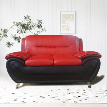 Comfortable Cloud Cushion Faux Leather Sofa Couch