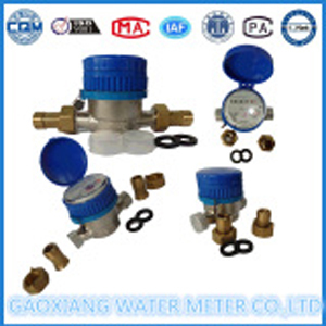 Single-Jet Dry Dial Vane Wheel Water Meter