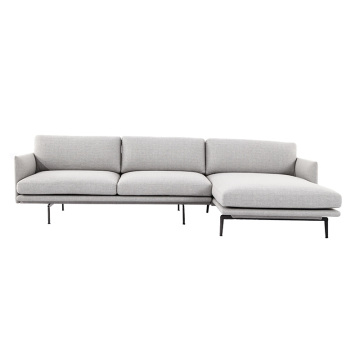 Eskandinaviako Diseinuaren txoko sofa