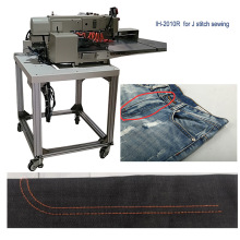 Computergesteuerte automatische Nähmaschinen Jeans Fly J Stitch