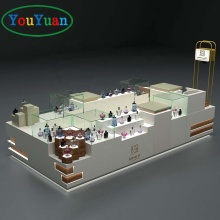 Perfume and Cosmetics Display Stands for Mall Kiosks and Stores