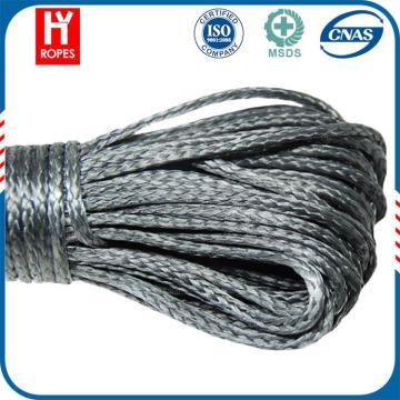 HYropes strong capacity synthetic rope/ colored winch ropes/ uhmwpe fiber winch rope