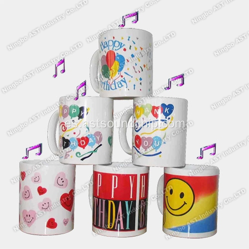 Taza promocional, taza de música, taza, taza de Navidad