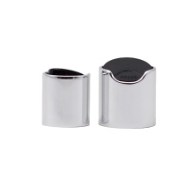 24mm Silver Aluminum Disc Top Cap For Bottle