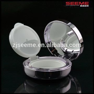 loose powder with mirror cosmetic foundation jars makeup conpact powder jars