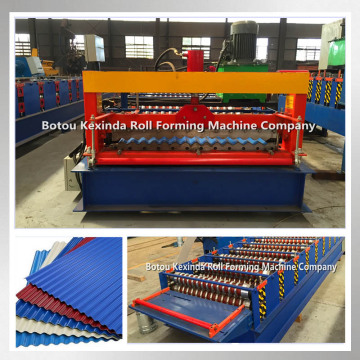 cutting metal machine KXD 990 Corrugated Plate Roll Forming Machine