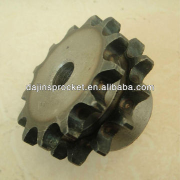 Type A/B industrial sprocket/chain sprocket/duplex sprocket with hub