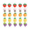 Resina di frutta kawaii per gioielli fai da te braccialetto collana ciondolo charms fragola kawaii ananas ornamento