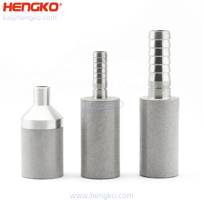 2 0.5 micron sintered SS stainless steel home brewing beer aeration oxygenation oxygen stone carbonation stone