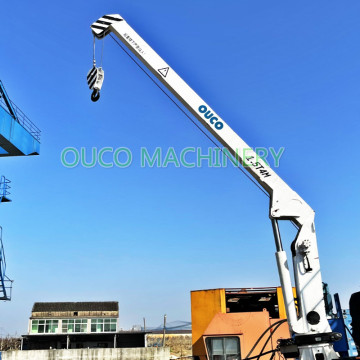 Straight Boom Yacht Marine Boat Hydraulic Crane