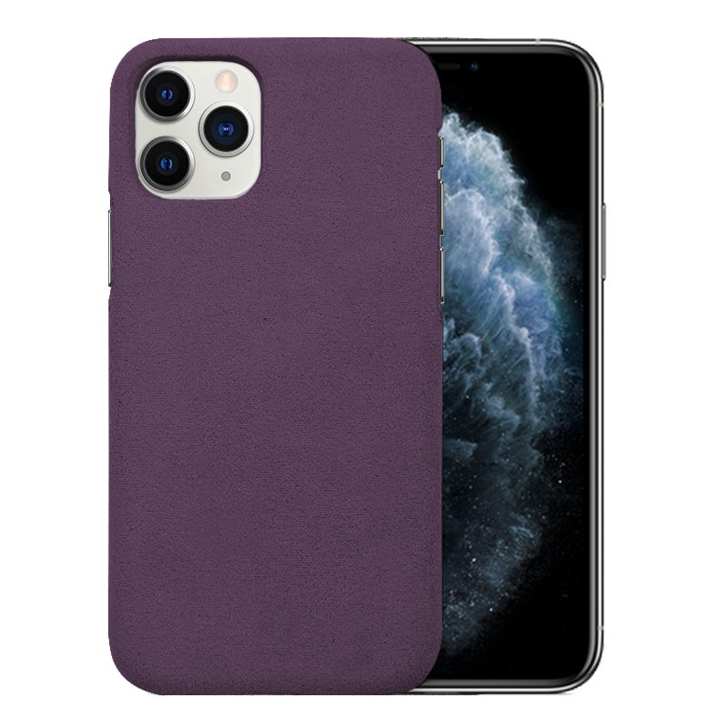 Funda de cuero con tapa trasera para Iphone 11