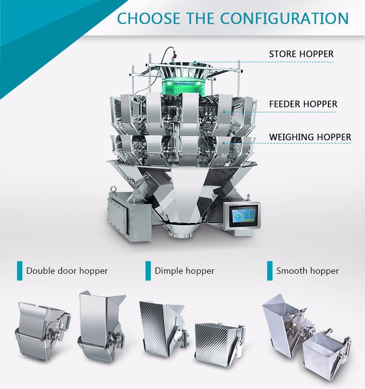 มัลติเฮดชั่งน้ำหนัก 14 หัว multihead weigher 14 head