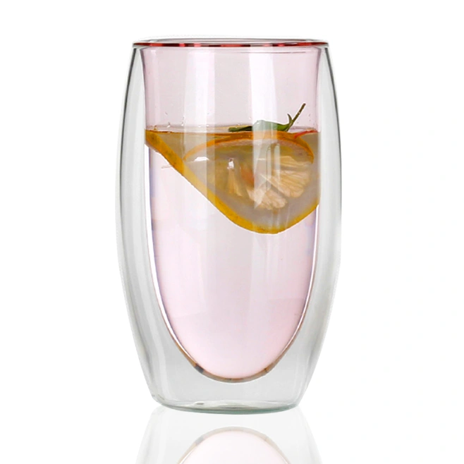 Manufacturers Wholesale Customized High Borosilicate Heat-Resistant Glass Water Cup