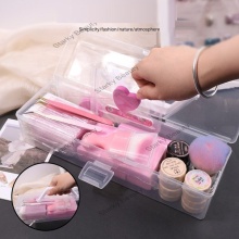 Nail Salon Storage Box: Portable Press-On Nail Container