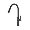 Simple single handle pull down kitchen sink faucets