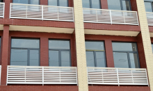 Aluminum zinc steel shutters rainproof and unspaced