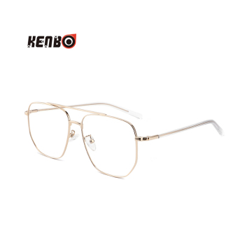 Kenbo Luxury Titanium Eye Frames: Oversized Retro Square Titanium Glasses for Men